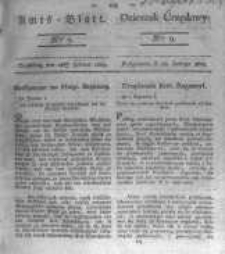 Amtsblatt der K&ouml;niglichen Preussischen Regierung zu Bromberg. 1823.02.28 No.9