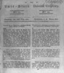 Amtsblatt der K&ouml;niglichen Preussischen Regierung zu Bromberg. 1823.03.28 No.13