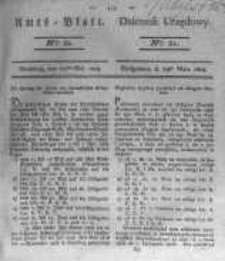 Amtsblatt der K&ouml;niglichen Preussischen Regierung zu Bromberg. 1823.05.23 No.21