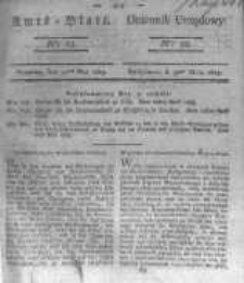 Amtsblatt der K&ouml;niglichen Preussischen Regierung zu Bromberg. 1823.05.30 No.22