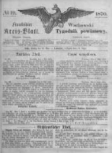 Fraustädter Kreisblatt. 1870.05.13 Nr19