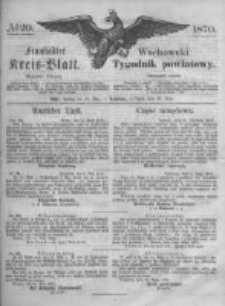 Fraust&auml;dter Kreisblatt. 1870.05.20 Nr20