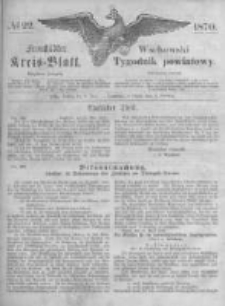 Fraust&auml;dter Kreisblatt. 1870.06.03 Nr22