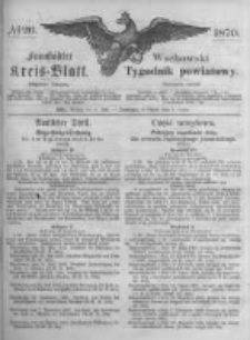 Fraust&auml;dter Kreisblatt. 1870.07.01 Nr26