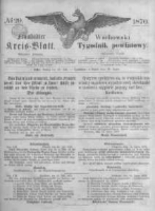 Fraust&auml;dter Kreisblatt. 1870.07.22 Nr29