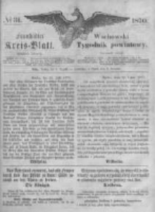 Fraust&auml;dter Kreisblatt. 1870.08.05 Nr31