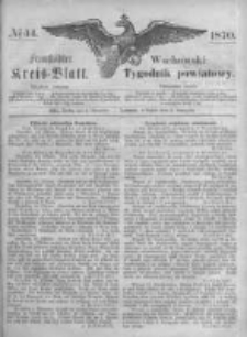 Fraust&auml;dter Kreisblatt. 1870.11.04 Nr44