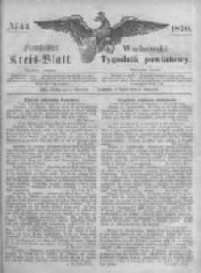 Fraustädter Kreisblatt. 1870.11.04 Nr44