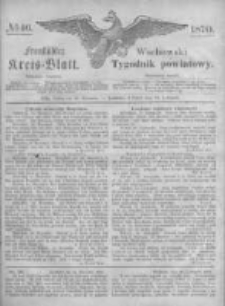 Fraust&auml;dter Kreisblatt. 1870.11.18 Nr46