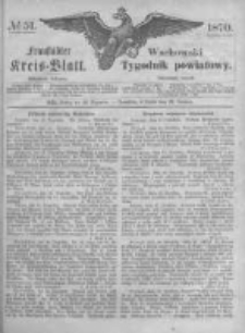 Fraust&auml;dter Kreisblatt. 1870.12.23 Nr51