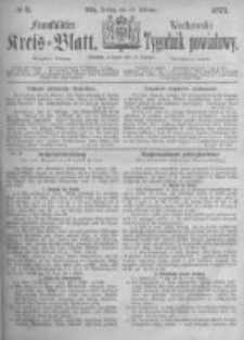 Fraust&auml;dter Kreisblatt. 1871.02.24 Nr8