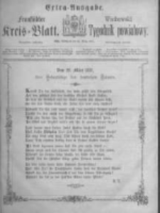 Fraust&auml;dter Kreisblatt. 1871.03.22 Nr Dodatkowy