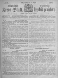 Fraust&auml;dter Kreisblatt. 1871.04.21 Nr16