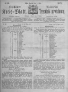 Fraust&auml;dter Kreisblatt. 1871.05.05 Nr18