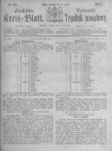 Fraust&auml;dter Kreisblatt. 1871.06.02 Nr22