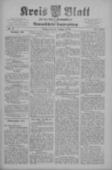 Kreis Blatt f&uuml;r den Kreis Neutomischeler zugleich Hopfenzeitung 1909.02.05 Jg.28 Nr11
