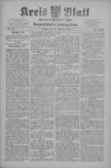 Kreis Blatt f&uuml;r den Kreis Neutomischeler zugleich Hopfenzeitung 1909.02.12 Jg.28 Nr13