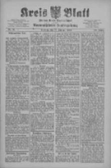 Kreis Blatt f&uuml;r den Kreis Neutomischeler zugleich Hopfenzeitung 1909.02.16 Jg.28 Nr14