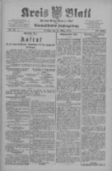 Kreis Blatt für den Kreis Neutomischeler zugleich Hopfenzeitung 1909.03.12 Jg.28 Nr21