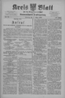 Kreis Blatt für den Kreis Neutomischeler zugleich Hopfenzeitung 1909.03.16 Jg.28 Nr22