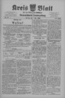 Kreis Blatt f&uuml;r den Kreis Neutomischeler zugleich Hopfenzeitung 1909.05.07 Jg.28 Nr37