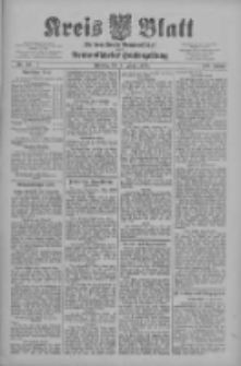 Kreis Blatt f&uuml;r den Kreis Neutomischeler zugleich Hopfenzeitung 1909.06.04 Jg.28 Nr45