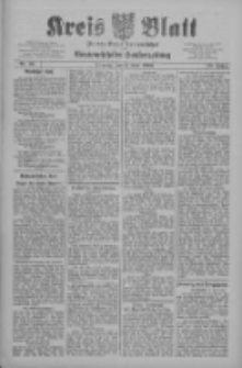 Kreis Blatt f&uuml;r den Kreis Neutomischeler zugleich Hopfenzeitung 1909.06.08 Jg.28 Nr46