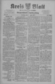 Kreis Blatt f&uuml;r den Kreis Neutomischeler zugleich Hopfenzeitung 1909.06.15 Jg.28 Nr48