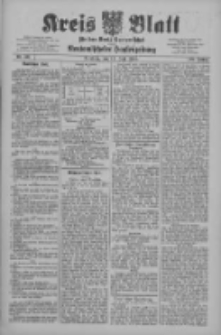 Kreis Blatt f&uuml;r den Kreis Neutomischeler zugleich Hopfenzeitung 1909.07.13 Jg.28 Nr56