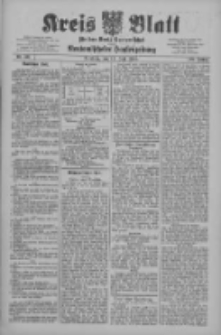 Kreis Blatt für den Kreis Neutomischeler zugleich Hopfenzeitung 1909.07.13 Jg.28 Nr56
