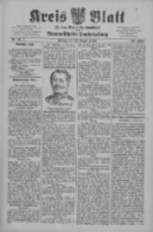 Kreis Blatt für den Kreis Neutomischeler zugleich Hopfenzeitung 1909.08.13 Jg.28 Nr65