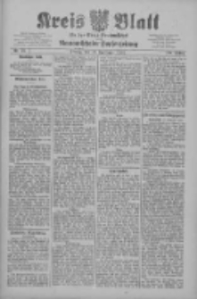 Kreis Blatt f&uuml;r den Kreis Neutomischeler zugleich Hopfenzeitung 1909.09.10 Jg.28 Nr73