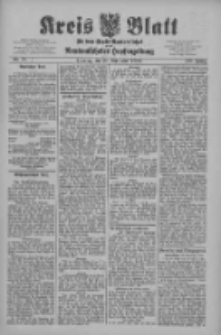 Kreis Blatt f&uuml;r den Kreis Neutomischeler zugleich Hopfenzeitung 1909.09.28 Jg.28 Nr78