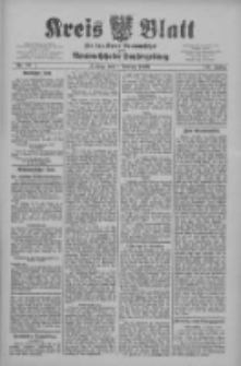 Kreis Blatt f&uuml;r den Kreis Neutomischeler zugleich Hopfenzeitung 1909.10.01 Jg.28 Nr79