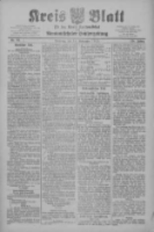 Kreis Blatt f&uuml;r den Kreis Neutomischeler zugleich Hopfenzeitung 1909.11.16 Jg.28 Nr92