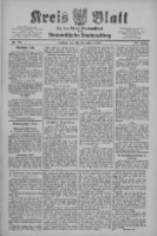 Kreis Blatt für den Kreis Neutomischeler zugleich Hopfenzeitung 1909.12.10 Jg.28 Nr99