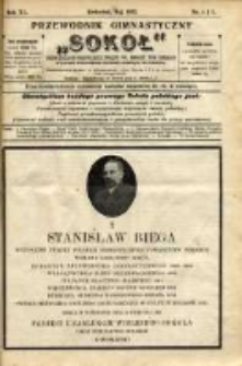 Przewodnik Gimnastyczny "Sok&oacute;ł": organ Dzielnicy Małopolskiej Związku Polskich Gimnastycznych Towarzystw Sokolich 1923.04/05 R.40 Nr4/5