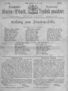 Fraust&auml;dter Kreisblatt. 1871.06.16 Nr24