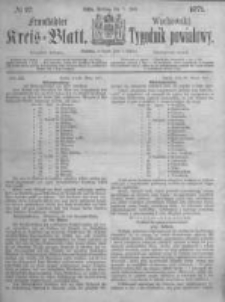 Fraust&auml;dter Kreisblatt. 1871.07.07 Nr27
