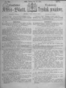 Fraust&auml;dter Kreisblatt. 1871.07.21 Nr29