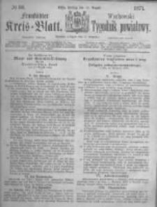 Fraust&auml;dter Kreisblatt. 1871.08.11 Nr32