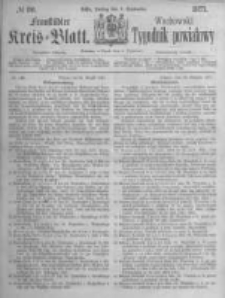 Fraust&auml;dter Kreisblatt. 1871.09.08 Nr36