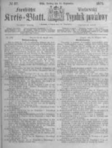 Fraust&auml;dter Kreisblatt. 1871.09.15 Nr37