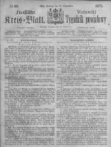 Fraust&auml;dter Kreisblatt. 1871.09.22 Nr38