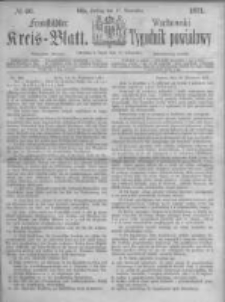 Fraust&auml;dter Kreisblatt. 1871.11.17 Nr46