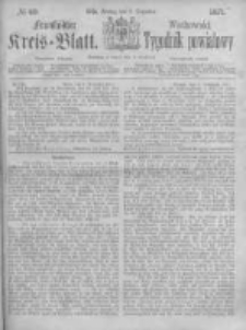 Fraust&auml;dter Kreisblatt. 1871.12.08 Nr49