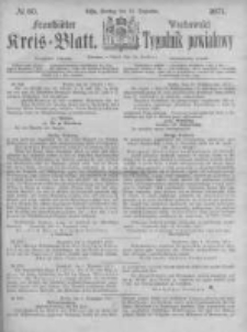 Fraust&auml;dter Kreisblatt. 1871.12.15 Nr50