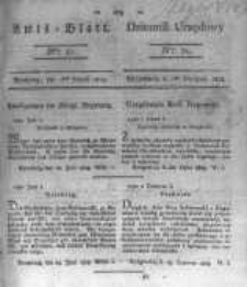 Amtsblatt der K&ouml;niglichen Preussischen Regierung zu Bromberg. 1823.08.01 No.31