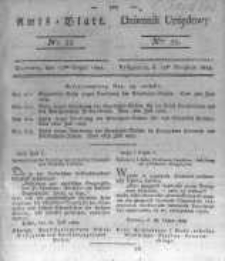 Amtsblatt der K&ouml;niglichen Preussischen Regierung zu Bromberg. 1823.08.15 No.33