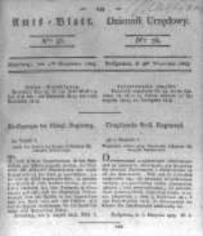 Amtsblatt der K&ouml;niglichen Preussischen Regierung zu Bromberg. 1823.09.05 No.36